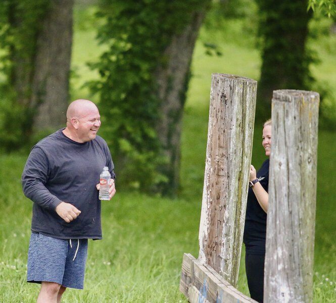 Local law enforcement honor fallen veteran with his favorite workout
